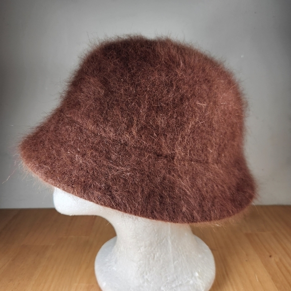 Red Dragon Hat Brown 100% Angora Soft One Size Outdoor Winter - Picture 4 of 8